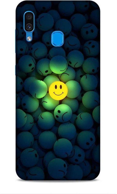 Coverland Back Cover for Samsung Galaxy A30  (Green, Black, Pack of: 1)