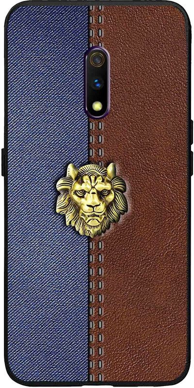 CaseRepublic Back Cover for Realme X  (Black, Grip Case)