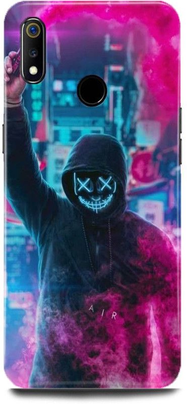 MP ARIES MOBILE COVER Back Cover for realme 3, RMX1825, Marshmello Dj EDM Music Smiley dj boy dj marshmellow  (Multicolor, Hard Case, Pack of: 1)