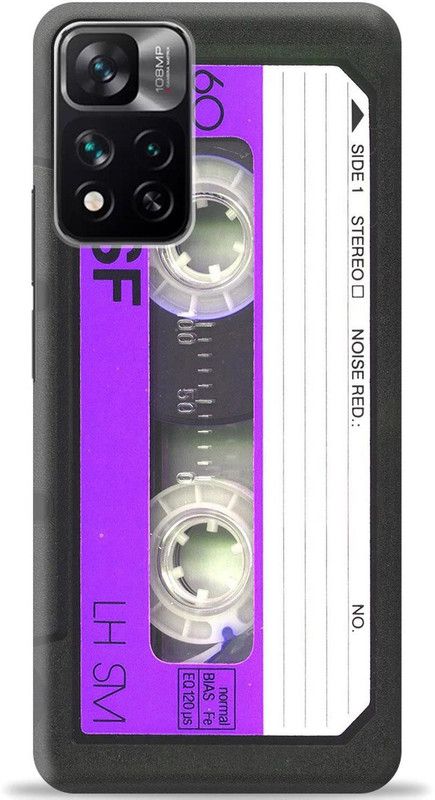 Swagr Back Cover for Mi 11i  (Purple, Shock Proof, Pack of: 1)