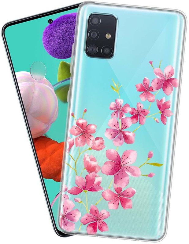 Fashionury Back Cover for Samsung Galaxy A51  (Multicolor, Grip Case, Silicon, Pack of: 1)