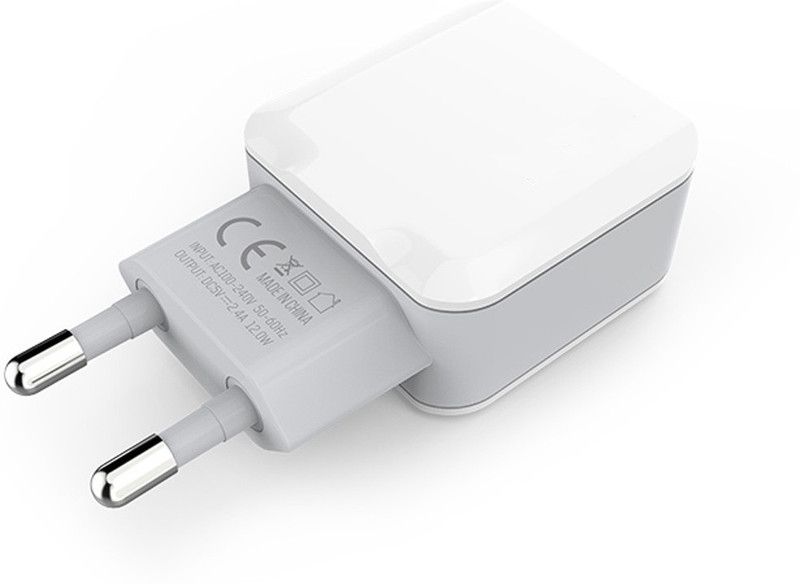 IMPRO NA 1 A Multiport Mobile A2202 Charger with Detachable Cable  (White, Cable Included)