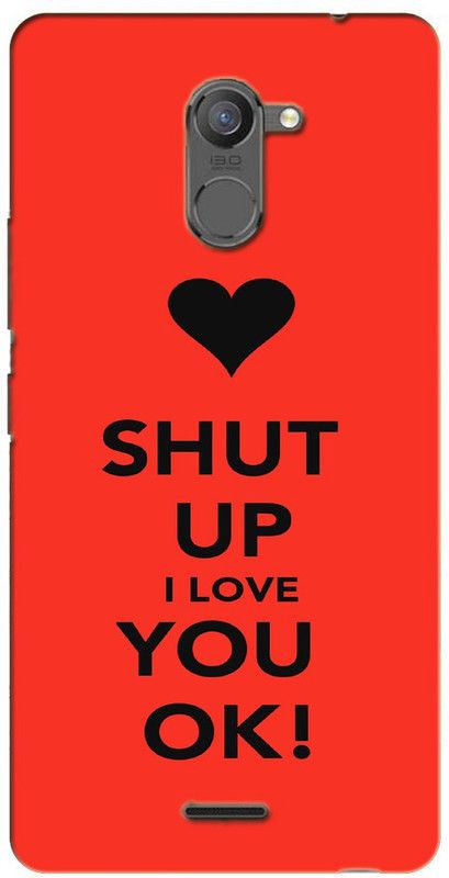 METOO Back Cover for Infinix Hot 4 Pro, Text ,Love ,Sad Design Printed Back Cover Print : 122  (Multicolor, Dual Protection, Silicon, Pack of: 1)