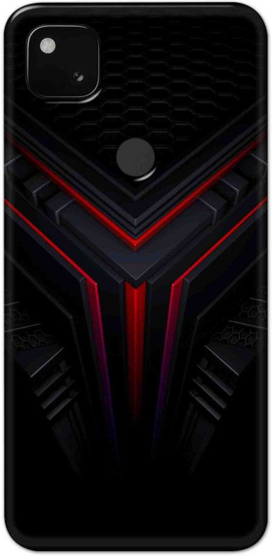 NDCOM Back Cover for Google Pixel 4A Abstract Robotic Printed  (Multicolor, Hard Case, Pack of: 1)