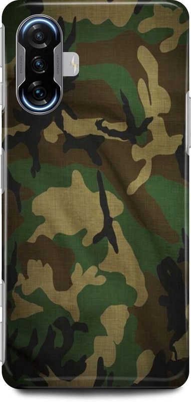 play fast Back Cover for POCO F3 GT INDIAN, ARMY, SOLDIER, MILITRY, FOJI  (Khaki, Hard Case, Pack of: 1)
