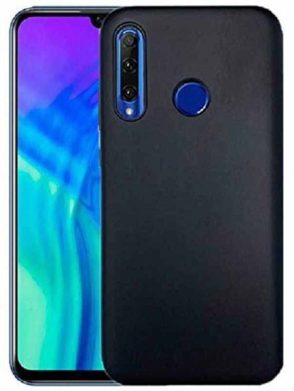 ALONZO Back Cover for Vivo Y17, Vivo Y15, Vivo Y12  (Black, Grip Case, Pack of: 1)