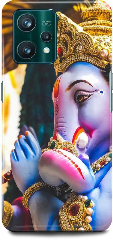play fast Back Cover for Realme 9 Pro Plus 5G GANESH, JI, GANPATI, GAJANAND, BAPPA, MORIA  (Blue, Hard Case, Pack of: 1)