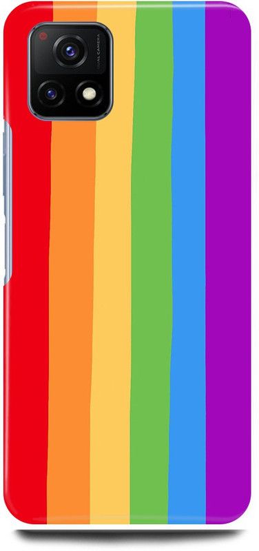 play fast Back Cover for Vivo Y72 5G, V2060 RAINBOW, ART, DESIGN, TRENDING, NEW  (Multicolor, Hard Case, Pack of: 1)