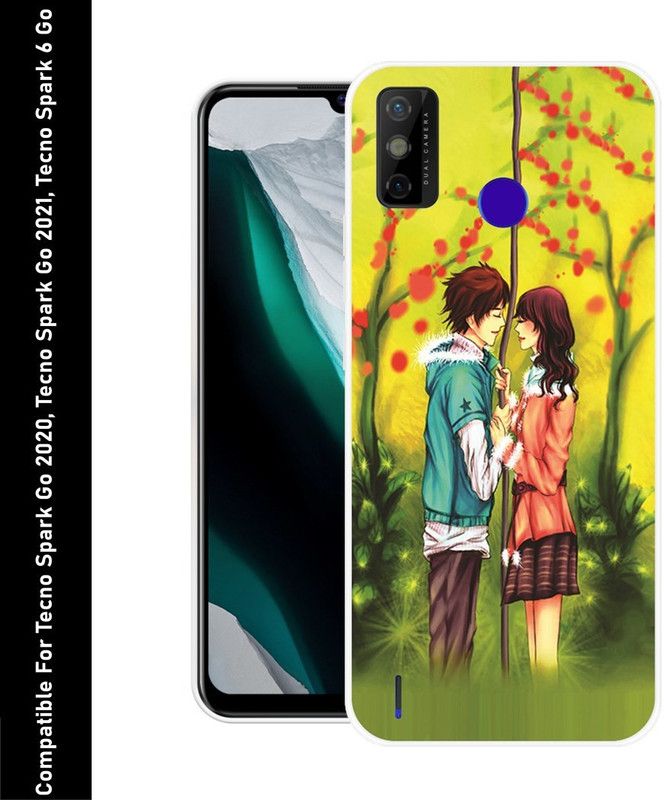 Vaultcase Back Cover for Tecno Spark Go 2020, Tecno Spark Go 2021, Tecno Spark 6 Go  (Multicolor, Dual Protection, Silicon, Pack of: 1)