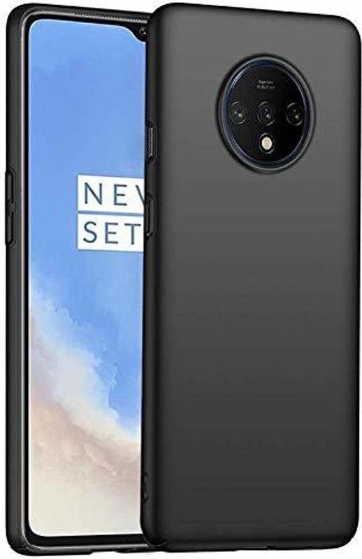 S-Hardline Back Cover for OnePlus 7T  (Black, Flexible, Pack of: 1)