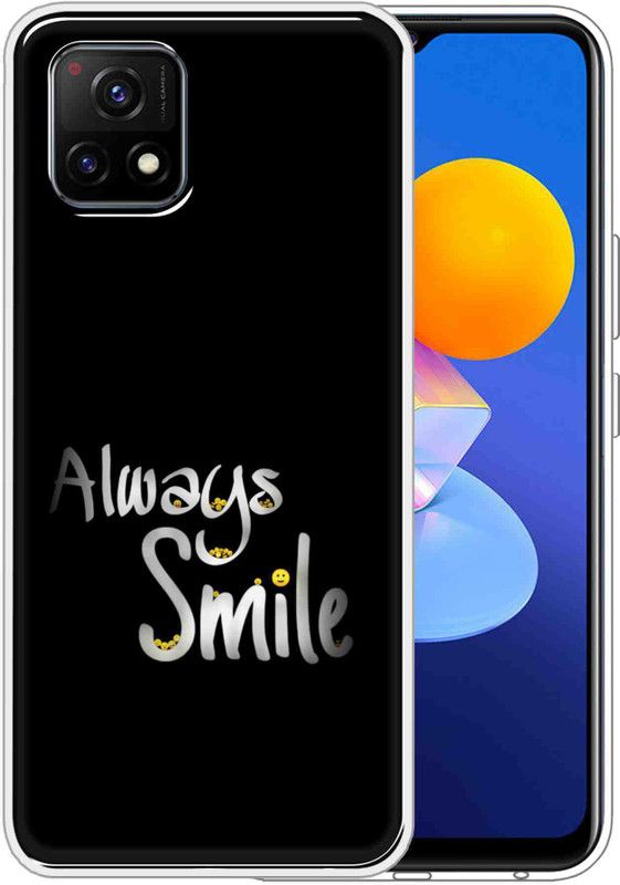 eBoggy Back Cover for Vivo Y72 5G  (Black, Dual Protection, Silicon, Pack of: 1)