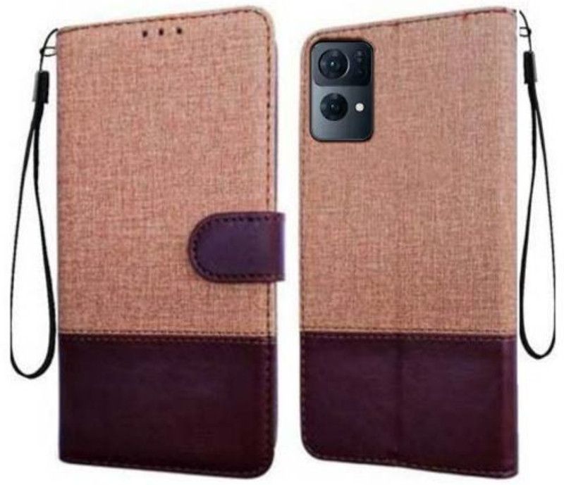 RharanxyN Back Cover for OPPO Reno7 Pro 5G  (Brown, Shock Proof, Pack of: 1)