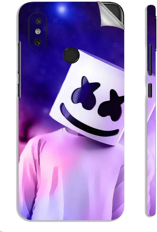 Snooky Xiaomi Mi 8 Mobile Skin  (White)