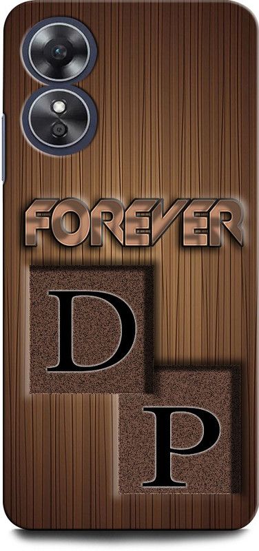 INTELLIZE Back Cover for OPPO A17  (Brown, Black, Hard Case, Pack of: 1)