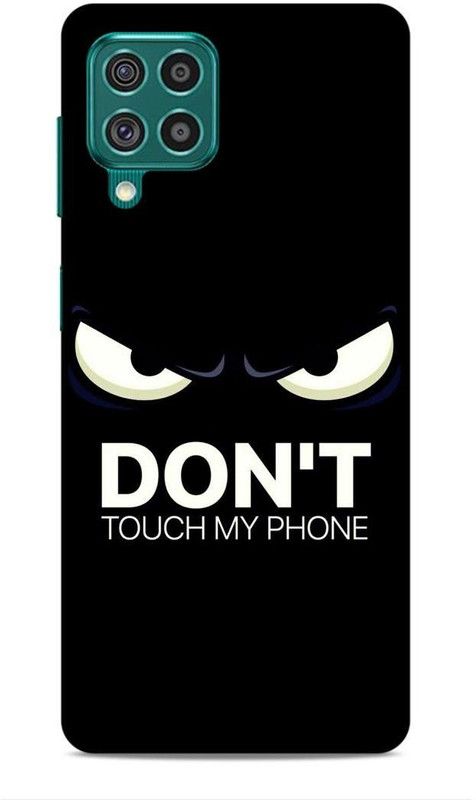 Coverland Back Cover for Samsung Galaxy F62  (Black, White, Pack of: 1)