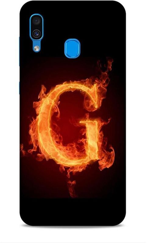 Samsidhi Back Cover for Samsung Galaxy A30, Samsung Galaxy M10s, Samsung Galaxy A20  (Black, Orange)
