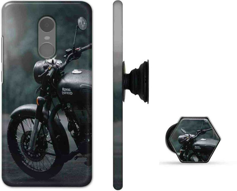PRINTEDGE Back Cover for Mi Redmi Note 4  (Black, Green, Pack of: 2)