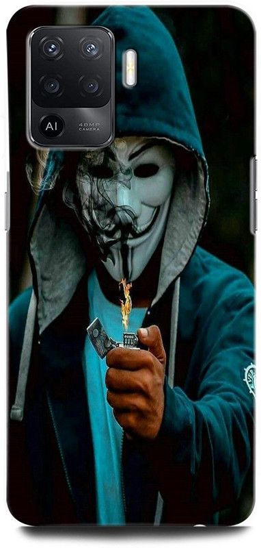 ORBIQE Back Cover for OPPO F19 Pro CPH2285 ANONYMOUS BLADE, JOKER, HACKER, V FOR VANDATA  (Multicolor, Hard Case)