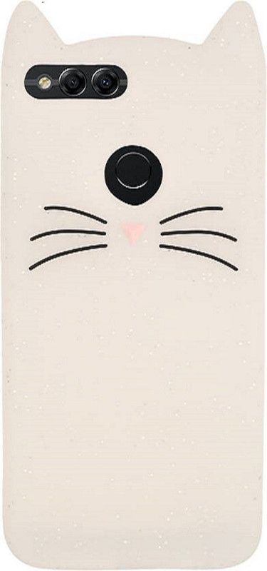 mhub Back Cover for Honor 9 Lite  (White, Grip Case, Silicon, Pack of: 1)