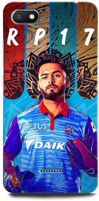 INTELLIZE Back Cover for Redmi 6A M1805C3DI RISHABH PANT, CRICKET, INDIA, INDIANCRICKETCAPTAIN  (Multicolor, Hard Case)