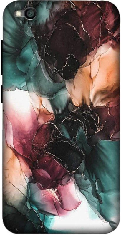 NDCOM Back Cover for REDMI GO Colorful And Bold Marble Pattern Printed  (Multicolor, Hard Case, Pack of: 1)