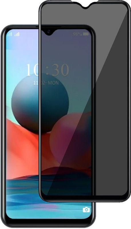 Pasiphae Edge To Edge Tempered Glass for Lava Z2s  (Pack of 1)