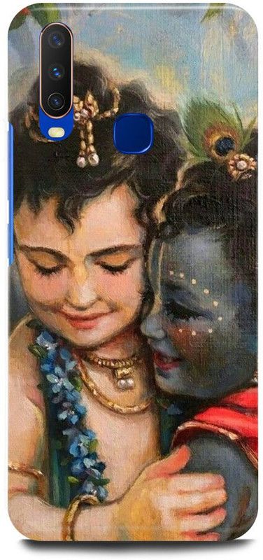 FUGGA Back Cover for Vivo U20, 1921, RADHA, KRISHNA, KANHAIYA, JI, KRISHAN, JI, GOD  (Multicolor, Hard Case, Pack of: 1)