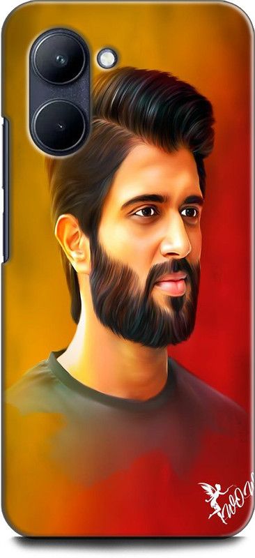 WallCraft Back Cover for Realme C33, RMX3624 VIJAY DEVERAKONDA, TAMIL ACTOR, SOUTH STAR  (Multicolor, Dual Protection, Pack of: 1)
