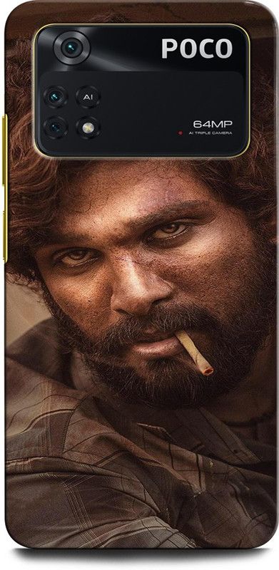 ORBIQE Back Cover for POCO M4 Pro ALLUARJUN, STYLISHSTAR, DJ, SURYATHESOLDIER, ALLU  (Multicolor, Hard Case, Pack of: 1)