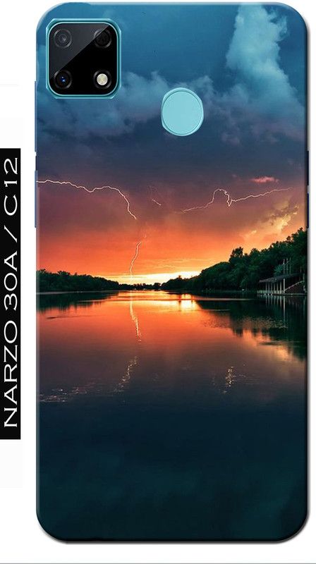 BIVAX Back Cover for REALME NAZRO 30A / REALME C12  (Multicolor, Grip Case, Silicon, Pack of: 99)