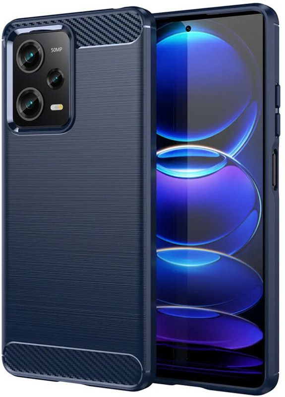 Helix Back Cover for Xiaomi Redmi Note 12 Pro Plus 5G  (Blue, Shock Proof, Pack of: 1)