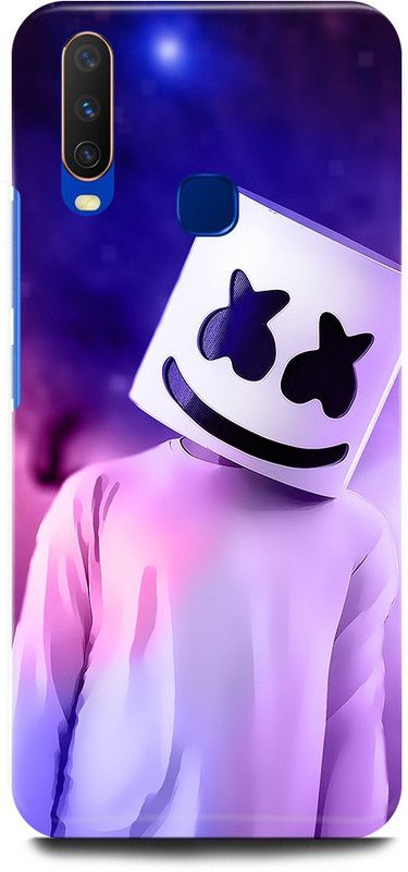 play fast Back Cover for Vivo Y11, 1906 MARSHMELLOW, MUSIC, LOVER  (Pink, Hard Case, Pack of: 1)