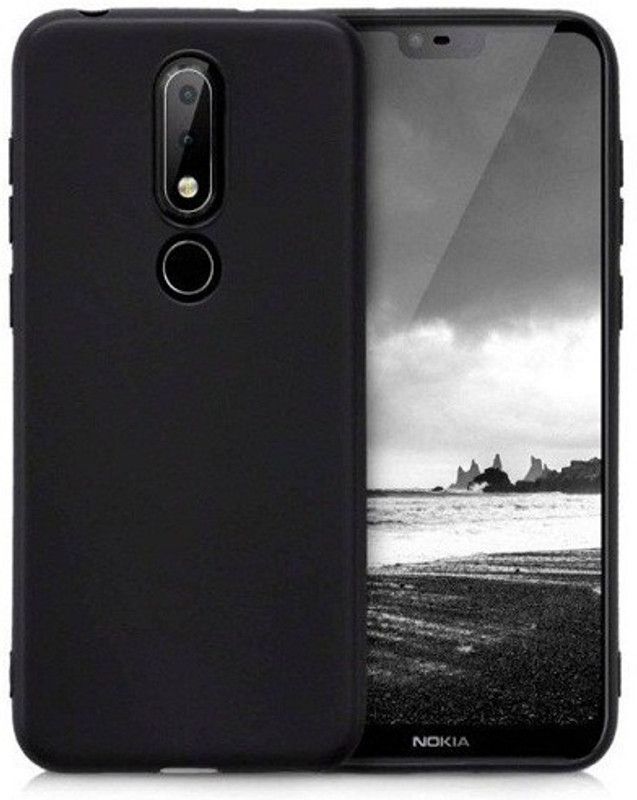 7Rocks Back Cover for Nokia 6.1 Plus  (Black, Waterproof, Pack of: 1)