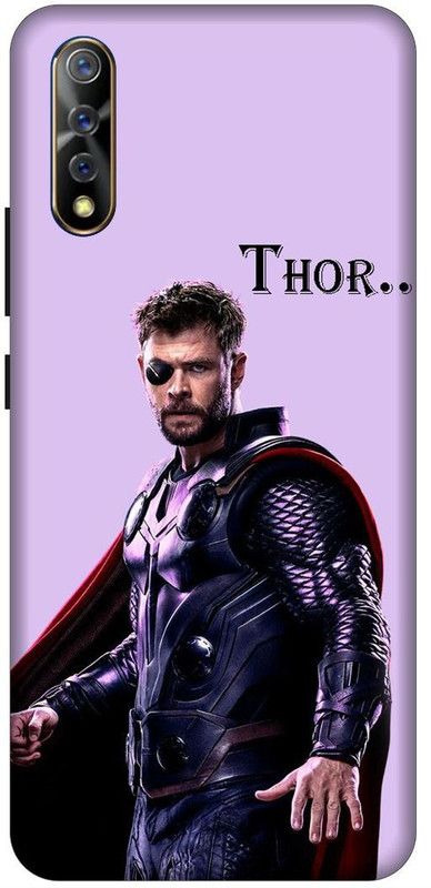 KARJUN Back Cover for Vivo S1, Vivo 1907 Avengers Thor Printed  (Multicolor, Shock Proof, Pack of: 1)