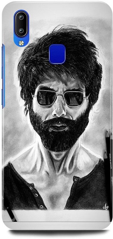 JUGGA Back Cover for Vivo Y95, 1807, KABIR, SINGH, SHAHID, KAPOOR  (Black, Hard Case, Pack of: 1)