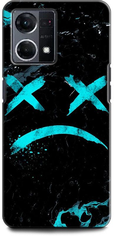 INDICRAFT Back Cover for OPPO F21 Pro, CPH2363 MARSHMELLO, DJ, EDM, MUSIC, SMILEY, FUNNY  (Multicolor, Shock Proof, Pack of: 1)