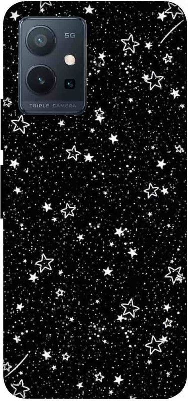NDCOM Back Cover for VIVO Y75 5G Sky Stars Printed  (Multicolor, Hard Case, Pack of: 1)