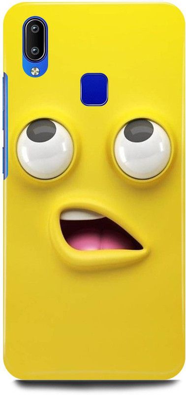 JUGGA Back Cover for Vivo Y91, 1811, YELLOW, MINIONS, CARTOON, FUNNY  (Yellow, Hard Case, Pack of: 1)