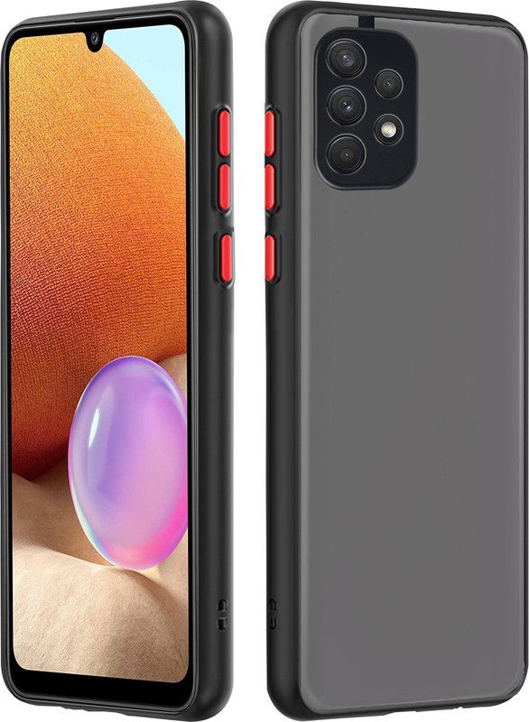 Stunny Back Cover for Samsung galaxy A32 4G  (Black, Grip Case, Pack of: 1)
