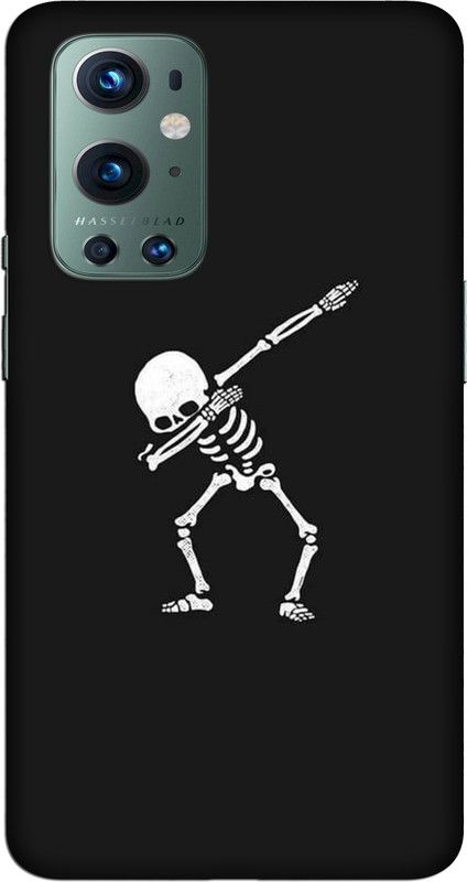 CROKIAN Back Cover for OnePlus 9 Pro Funny Cartun Back Cover  (Black, Hard Case)