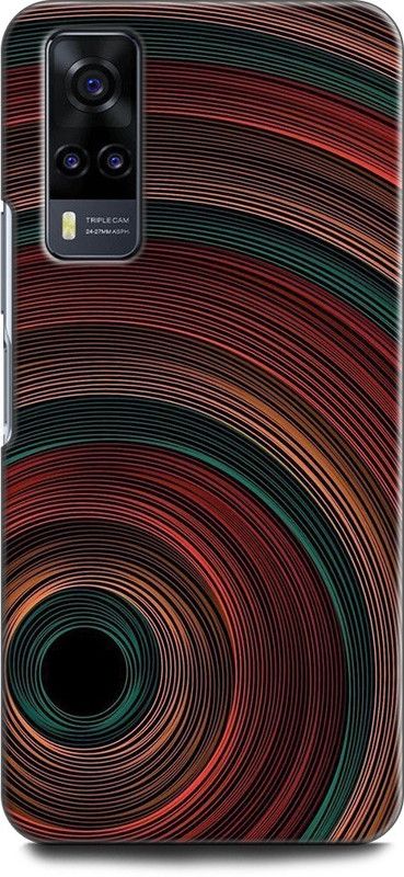 KEYCENT Back Cover for Vivo Y31, V2036 COLOURFUL, ABSTRACT ART, TEXTURE  (Multicolor, Pack of: 1)