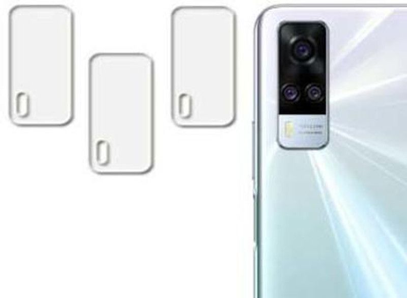 XAZE Back Camera Lens Glass Protector for VIVO Y51  (Pack of: 3)