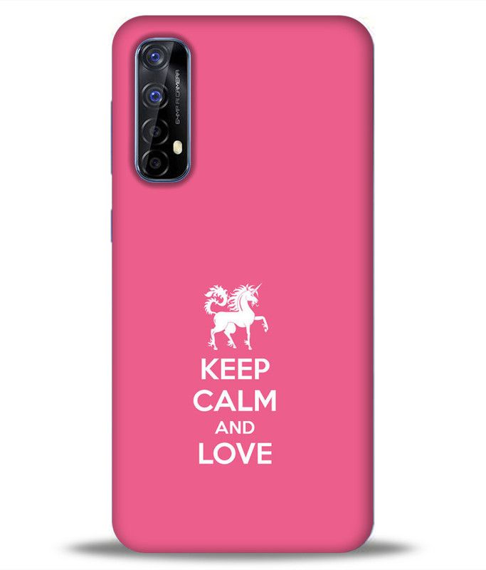 LETAPS Back Cover for Realme Narzo 20 Pro  (Pink, White, Hard Case)