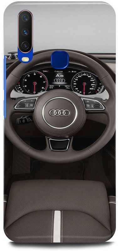 FUGGA Back Cover for Vivo Y17, 1902, AUDI, CAR, LOGO, SIGN, AMBLEM  (Multicolor, Hard Case, Pack of: 1)