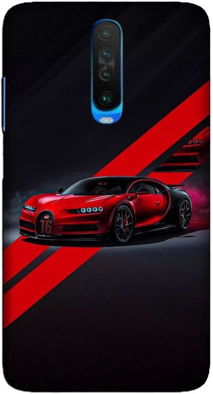 CROKIAN Back Cover for POCO X2 Car Back Cover  (Multicolor, Hard Case)