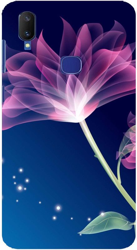 JSSIS Back Cover for Vivo V11  (Multicolor, Anti-radiation, Silicon, Pack of: 1)