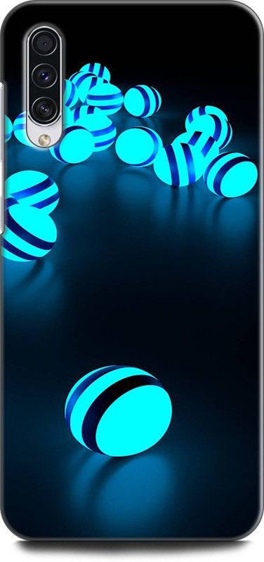 Afterglow Back Cover for SAMSUNG Galaxy A30s  (Black, Blue, Shock Proof, Pack of: 1)