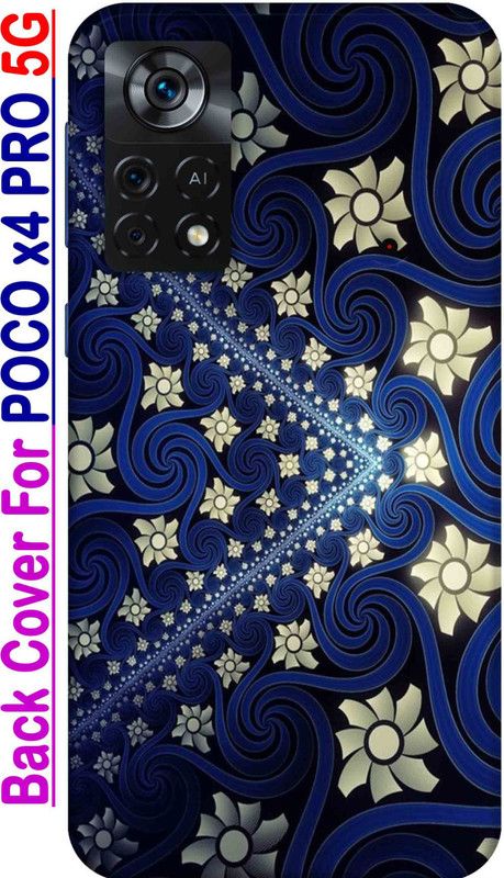REALKING Back Cover for Poco X4 Pro 5G  (Multicolor, Grip Case, Silicon, Pack of: 1)