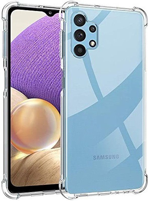 ASVALBUY Bumper Case for SAMSUNG Galaxy A23  (Transparent, Grip Case, Silicon, Pack of: 1)