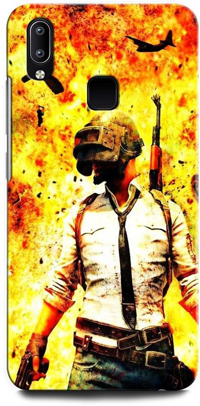 INTELLIZE Back Cover for Vivo V9 1723 PUBG, GAME, PLAYERUNKNOWNBATTLEGROUNDS  (Multicolor, Hard Case, Pack of: 1)
